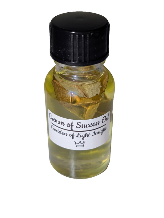 Crown of Success Oil – Prosperity, Confidence, Victory & Recognition (15ml)