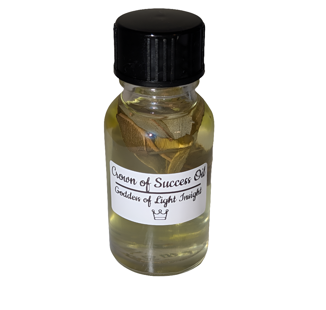 Crown of Success Oil – Prosperity, Confidence, Victory & Recognition (15ml)