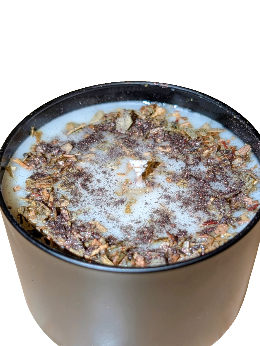 Protection Candle – Spiritual Cleansing, Banishing Negativity & Energy Shield (8oz)