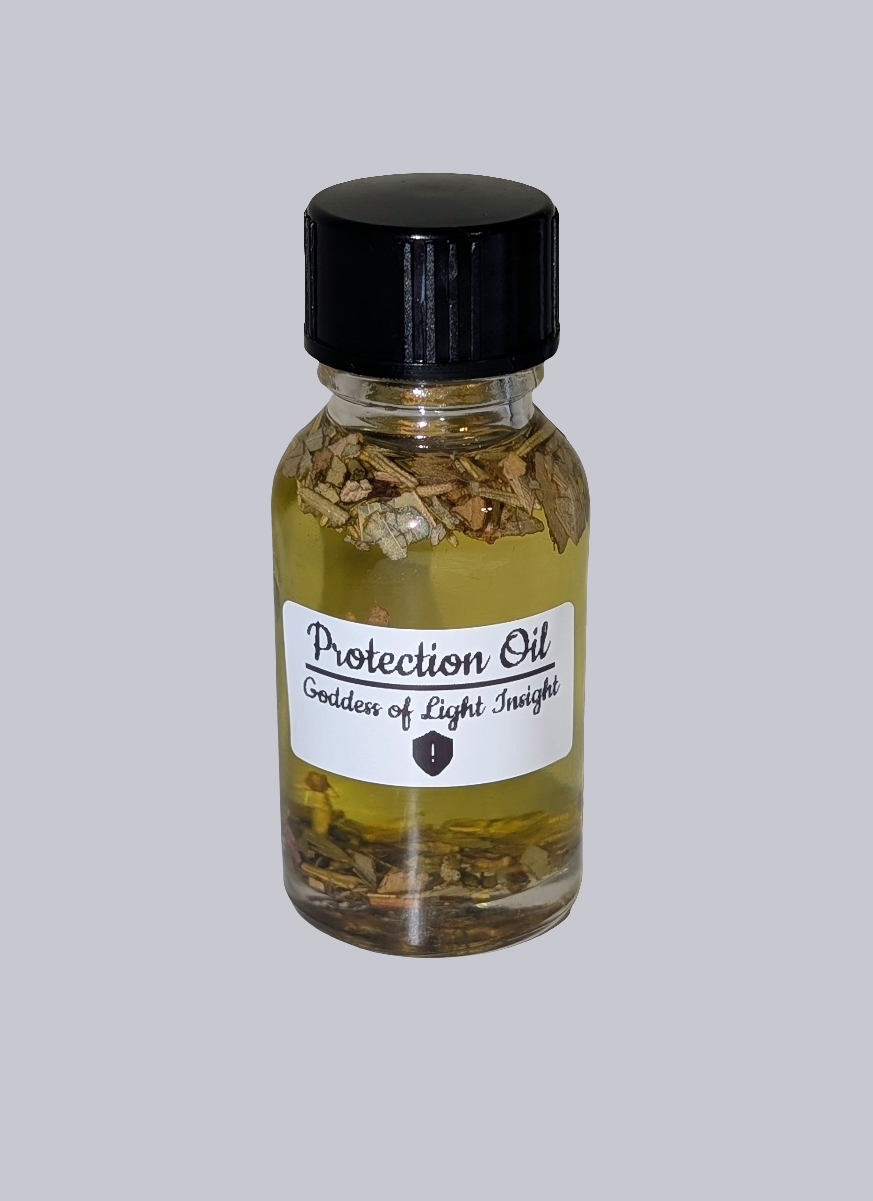 Protection Oil - Spiritual Defense, Banishing Negativity & Energy Shield
(15ml)