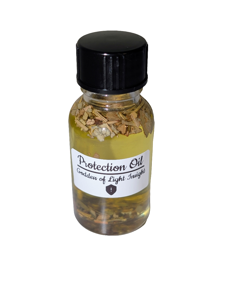 Protection Oil - Spiritual Defense, Banishing Negativity & Energy Shield
(15ml)