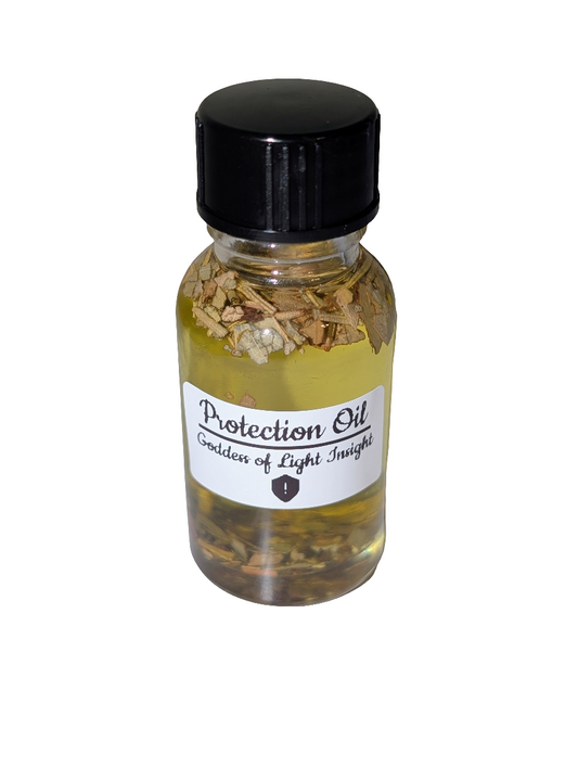 Protection Oil - Spiritual Defense, Banishing Negativity & Energy Shield
(15ml)