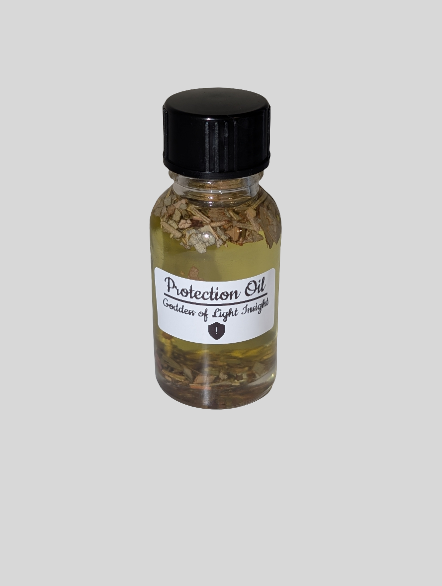 Protection Oil - Spiritual Defense, Banishing Negativity & Energy Shield
(15ml)
