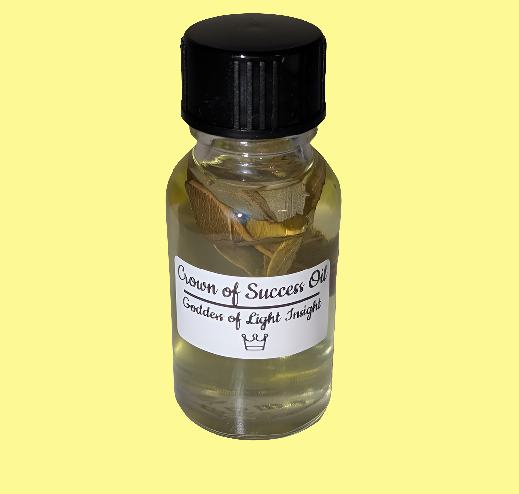 Crown of Success Oil – Prosperity, Confidence, Victory & Recognition (15ml)