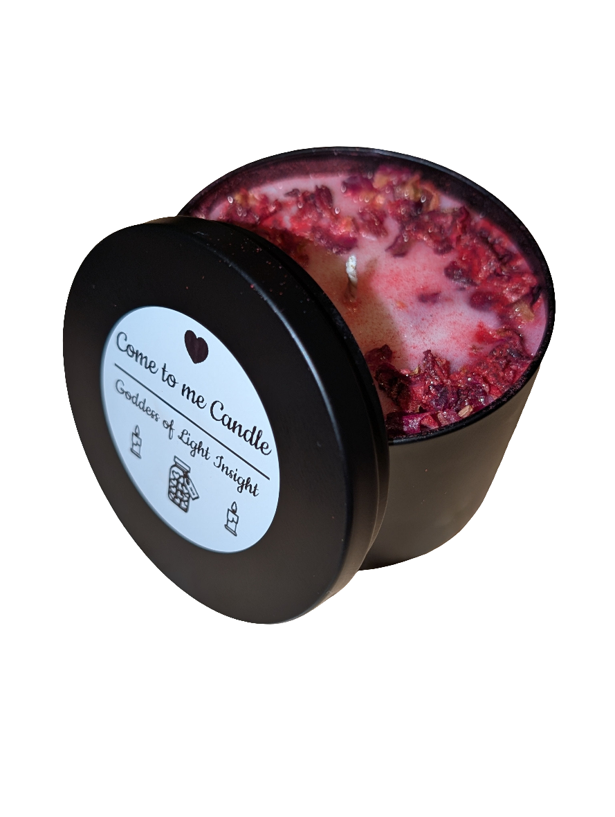 Come to me Candle - Love Attraction, Self Love, Passion (8oz)