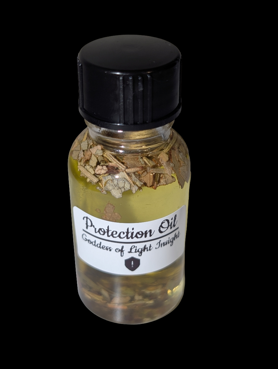 Protection Oil - Spiritual Defense, Banishing Negativity & Energy Shield
(15ml)